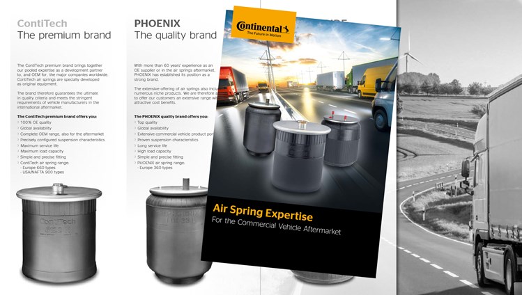Continental Image Brochure: Air Springs for the Replacementmarket